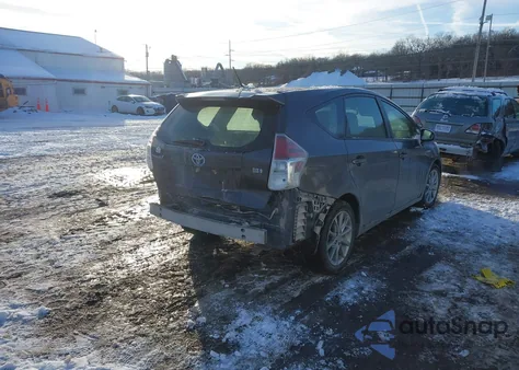 2015 Toyota Prius V Five из США, поврежденный, VIN JTDZN3EU3FJ038976